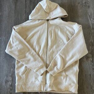 🧡3/15 No Boundaries Oversized Fit Cream Hoodie Men's M (38-40)